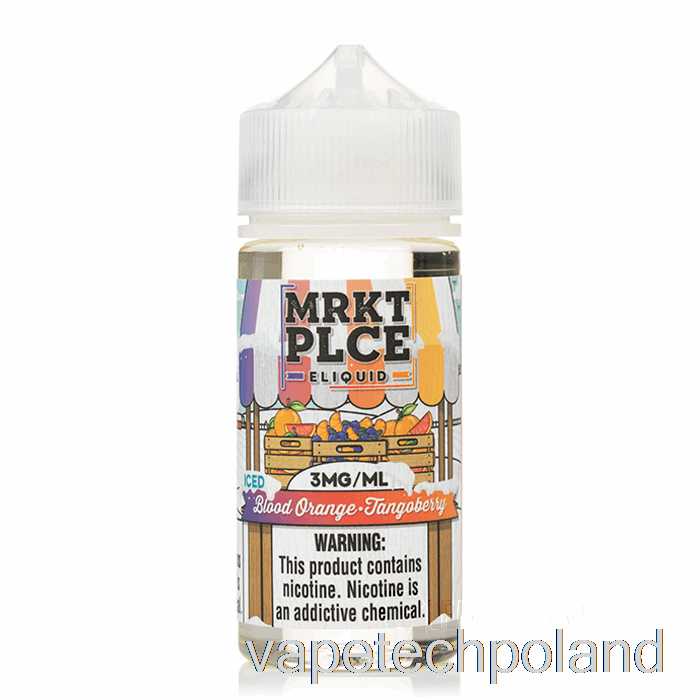 Vape Shop Warszawa Ice Blood Orange Tangoberry - Mrkt Plce - 100ml 0mg